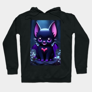 Cute Kawaii Vampire Bat Hoodie